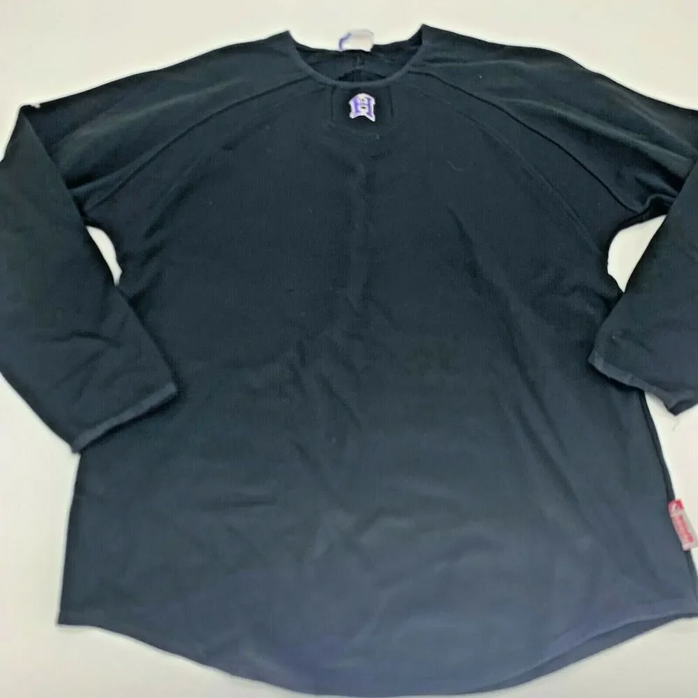 Majestic Black Jersey Purple H Men’s